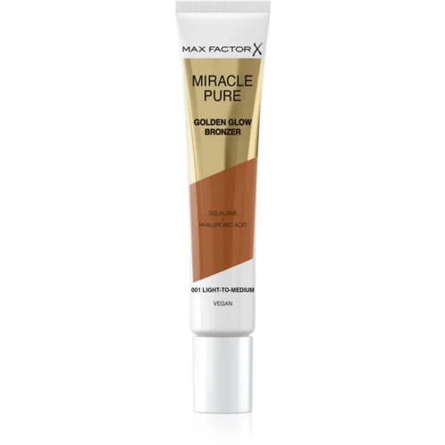 Max Factor Miracle Pure kremasti bronzer za osvetlitev kože odtenek 15 ml