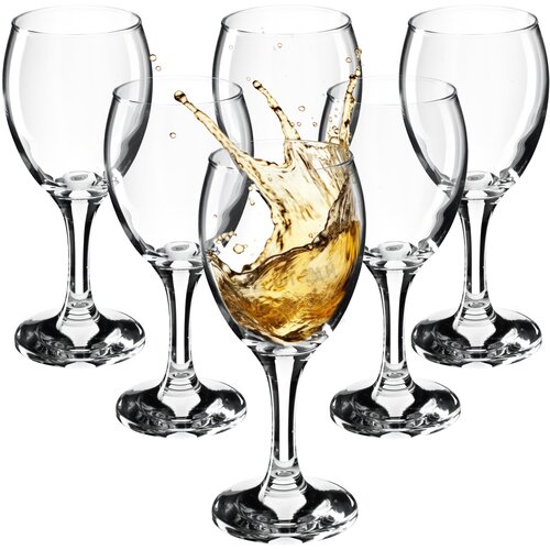 KADAX komplet kozarcev za belo vino, 6 kosov, 245 ml, elegantni set kozarcev, (5000351525) Cene