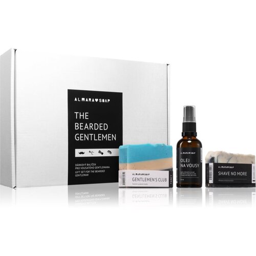 Almara Soap The Bearded Gentlemen darilni set za brado za mo&amp;scaron;ke Slike