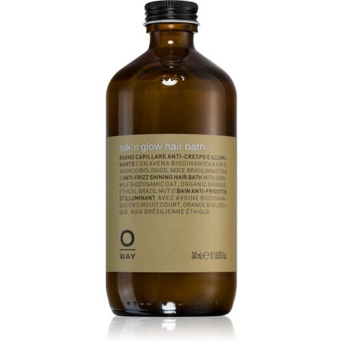 Oway Silk&amp;#039;n Glow Hair Bath nega za porozne lase 240 ml Slike