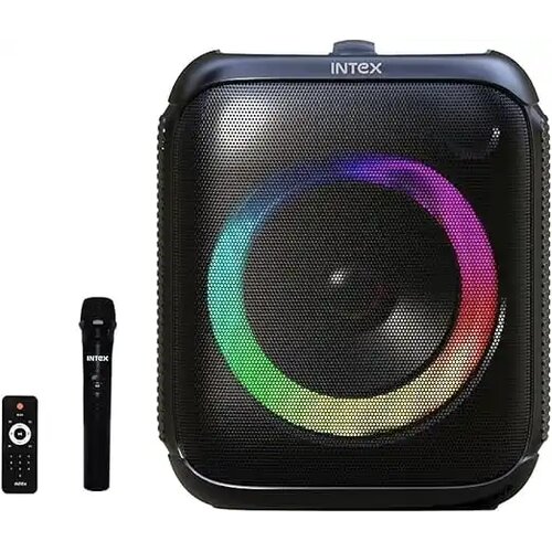 Intex bluetooth zvučnik T1803 bt/ FM/Aux/USB/1xBežični mikrofon/daljinski/tws Slike