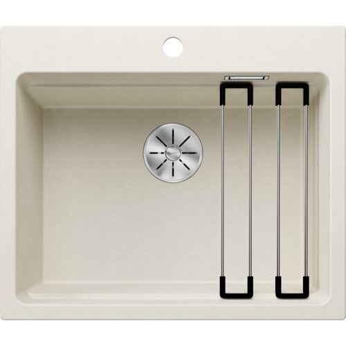 Blanco sudoper ETAGON 6 InFino SILGRANIT NJEŽNO BIJELA, pribor inox nosači, bez dalj. upr. Slike