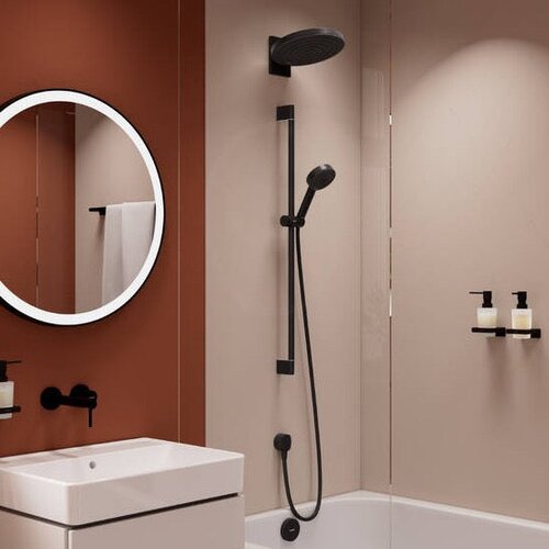 Hansgrohe Pulsify 260 izliv za tu&scaron; ružu crna mat 24149670 Cene