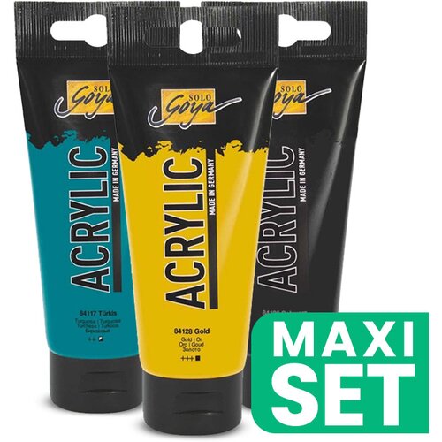 Solo Goya set akrilnih boja 3x100 ml - Grčki praznik Slike