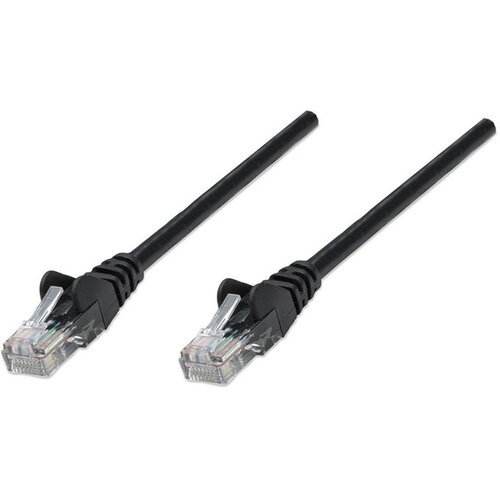Intellinet 345378 RJ45 mrežni kabel, Patch kabel cat 5e U/UTP 10.00 m crna 1 St. Cijene