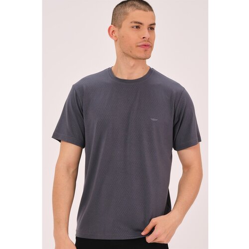 Dewberry T0737 MEN&amp;#039;S T-SHIRT-SMOKED Slike