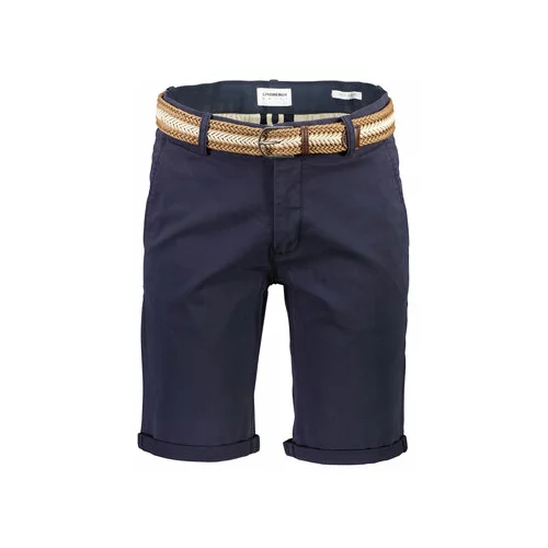 Lindbergh Kratke hlače iz tkanine 30-505044 Modra Slim Fit