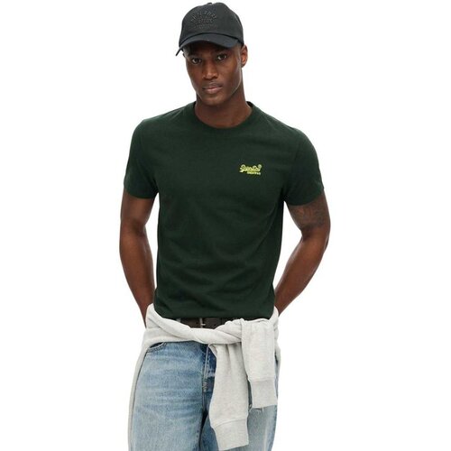 Superdry tamnozelena muška majica SDM1011245A-B8J Slike