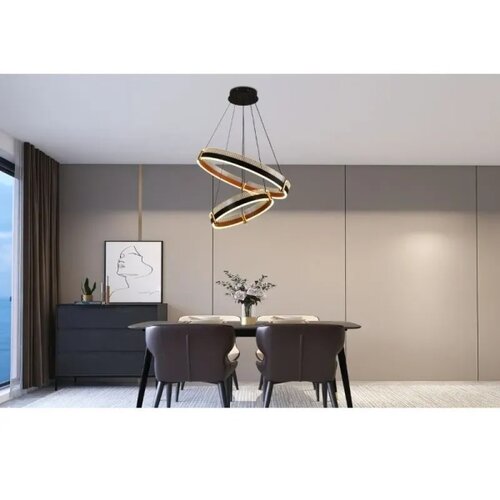  LED prigu&amp;scaron;iva luster na sajli LED/140W/230V 3000-6500K + daljinski upravljač Slike