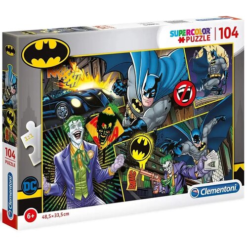 Clementoni Batman proti Jokerju 104-delna supercolor sestavljanka - Cene