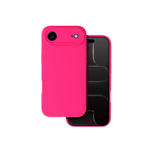 Onasi Silikonski ovitek za iPhone 17 Air - mat liquid - roza Cene