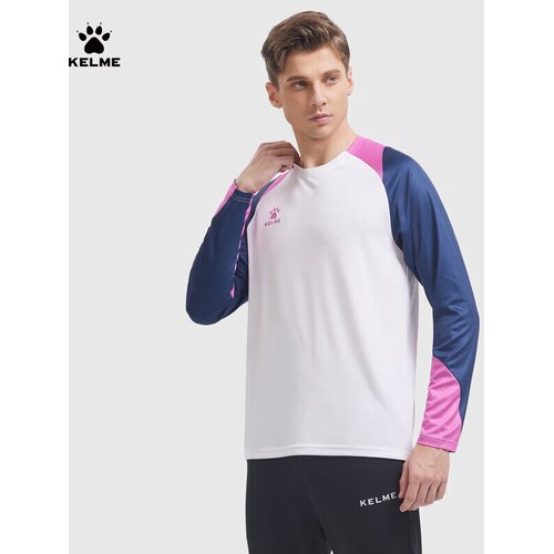  kelme mu&amp;scaron;ka sportska majica dugih rukava, bela Slike