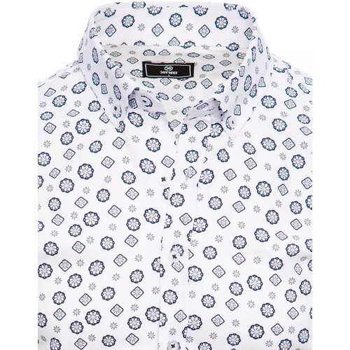 DStreet Men's Short Sleeve Shirt White Cijene