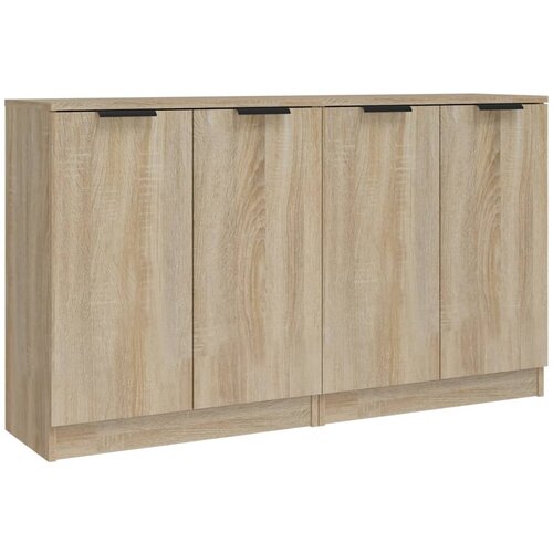 Maison Chic Komoda - Predalnik 2 kosa sonoma hrast 60x30x70 cm konstruiran les, (21719684) Cene