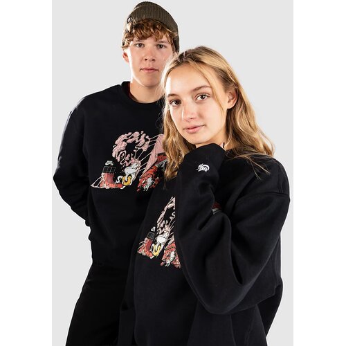 Nike Sb Flc Po Crw Bb Ssnl Gfx Pulover black / white Cene