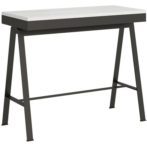 Ityhome 90 x 77 konzolna miza bela, (20847591) Cene