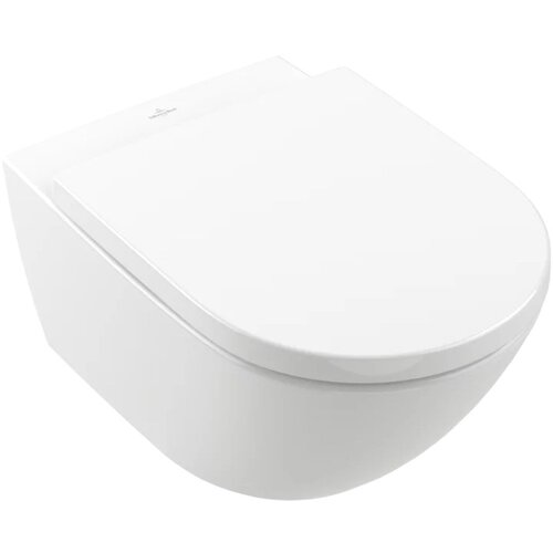 Villeroy Boch 4670TSR1 Subway 3.0 Combi-Pack CeramicPlus TwistFlush viseča brezrobna WC školjka z WC desko s počasnim zapiranjem Cene