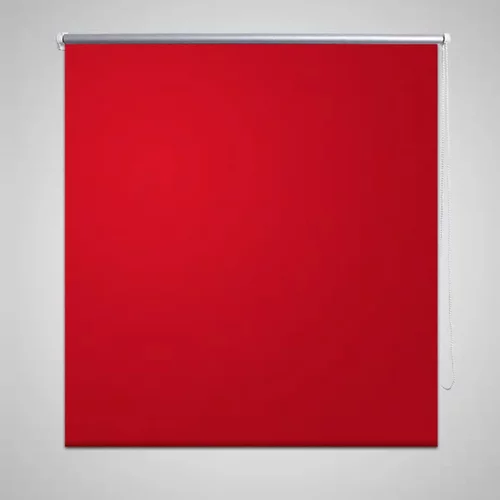vidaXL Roleta / Senčilo 160 x 175 cm Rdeče Barve