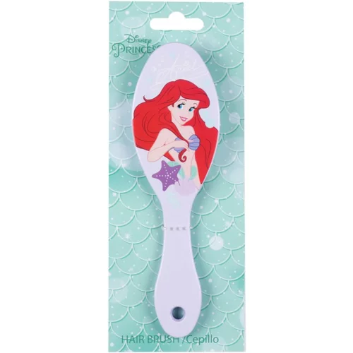 Disney The Little Mermaid Detangling Hairbrush krtača za lase za otroke Ariel 1 kos