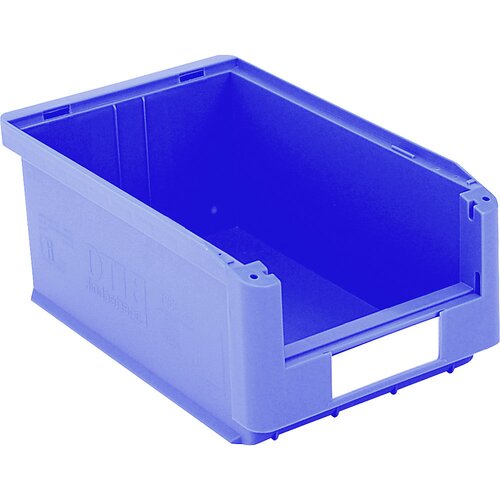 BITO odprta skladiščna posoda, dxšxv 350 x 210 x 145 mm, de 10 kosov, modre barve Cene