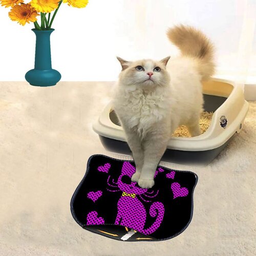 WALLXPERT Kdkafa0134 multicolor cat litter mat Cene