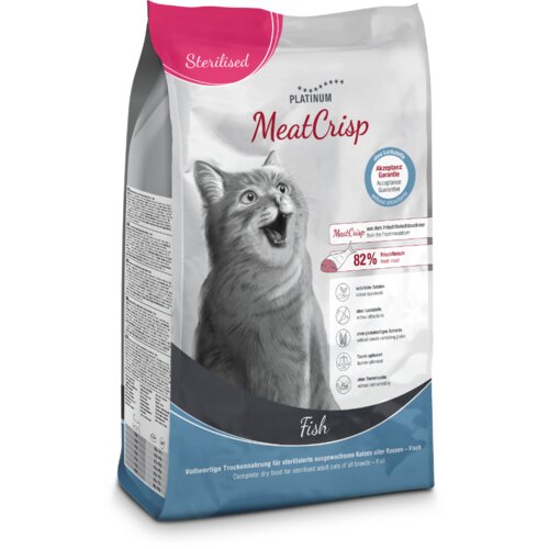 Platinum MeatCrisp Sterilised Adult riba Cene
