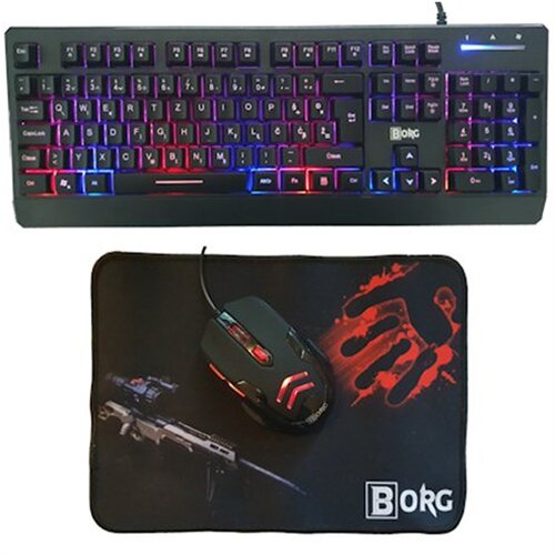  BORG BUNDLE MIS, TASTATURA I PODLOGA KM-9025 Slike