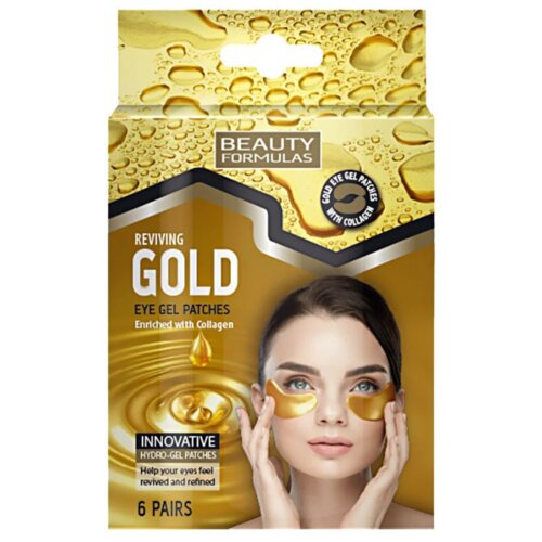Beauty Formulas GOLD EYE Hidrogel jastučići za regiju ispod očiju 6/1 Cene