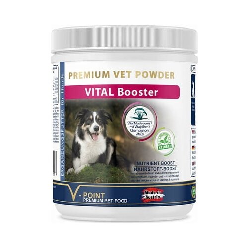V-POINT VITAL Booster zeliščni prašek za pse Cene