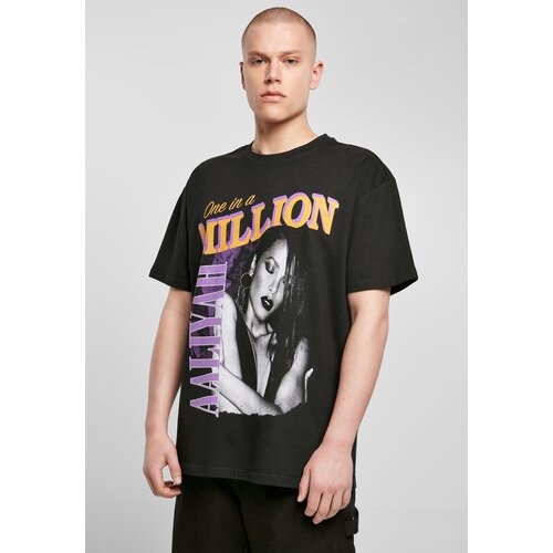MT Upscale Aaliyah One In A Million Oversize T-Shirt Black Slike