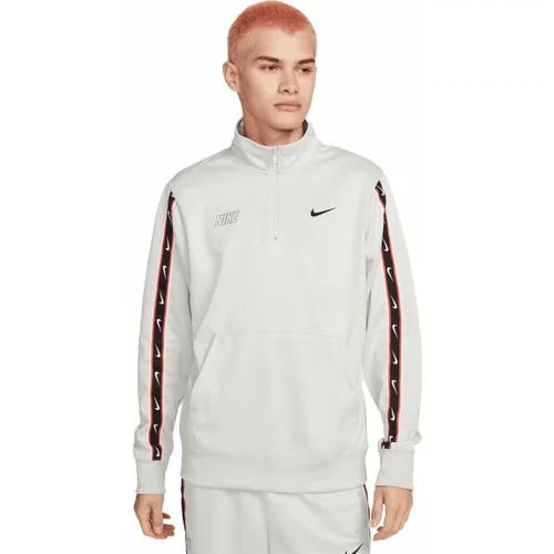 Nike SPORTSWEAR REPEAT SWOOSH Muška dukserica, bijela, veličina