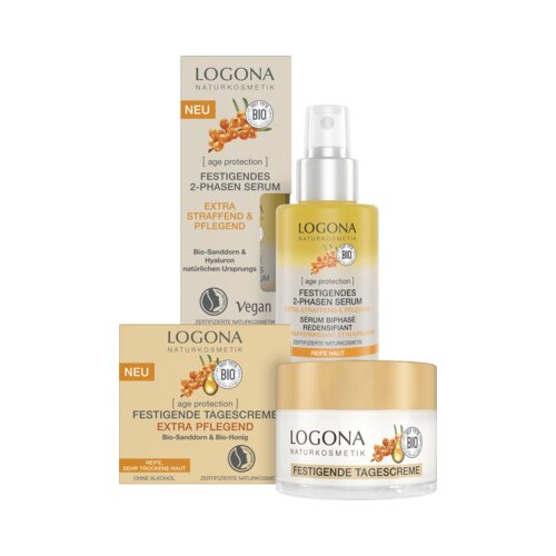 Logona age protection negovalni duo set Slike