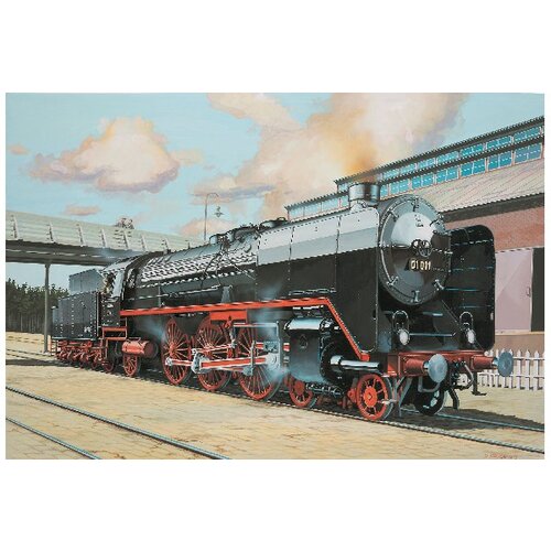 Revell Express locomotive BR01 with tender 2'2' T32, (21287391) Cene