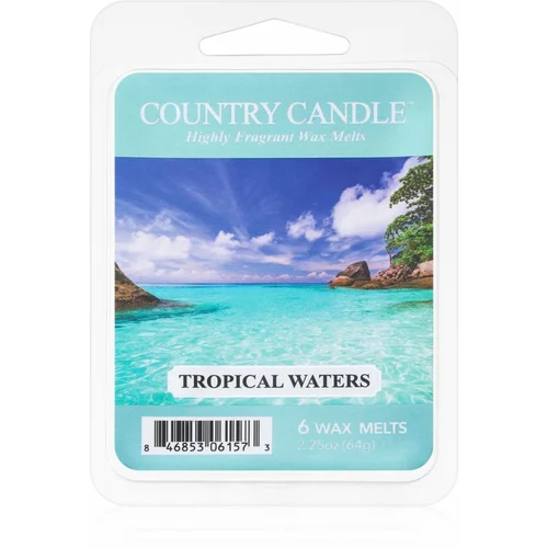 Country Candle Tropical Waters vosak za aroma lampu 64 g