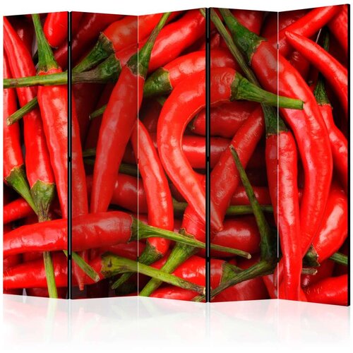  Paravan u 5 dijelova - chili pepper - background II [Room Dividers] 225x172 Cijene