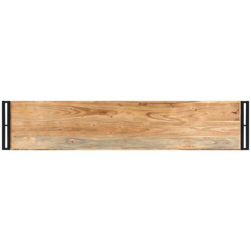  Konzolni stol 150 x 30 x 75 cm od masivnog bagremovog drva Slike
