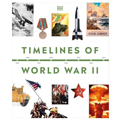 The Book Service Limited DK - Timelines of World War II Cene