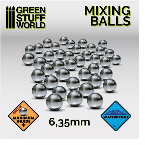 Green Stuff World Mixing Balls 6.35 mm Slike