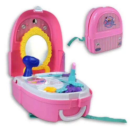 Magic Toys Set ružičaste ljepote u ruksaku sa &scaron;minkom, ogledalom i dodacima Cijene