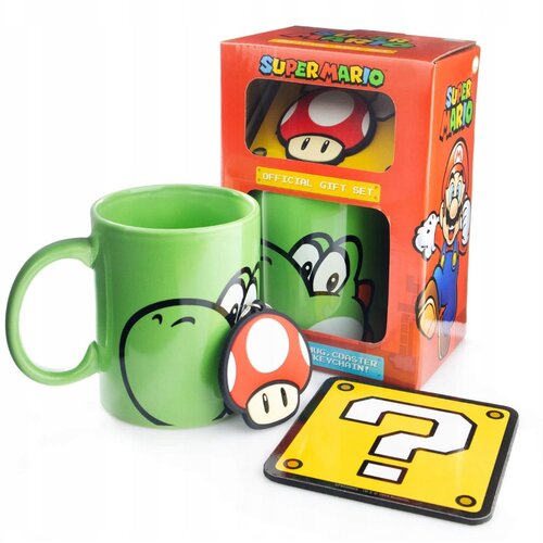 Super Mario nintendo &amp;scaron;alica privjesak za ključeve gift set Slike