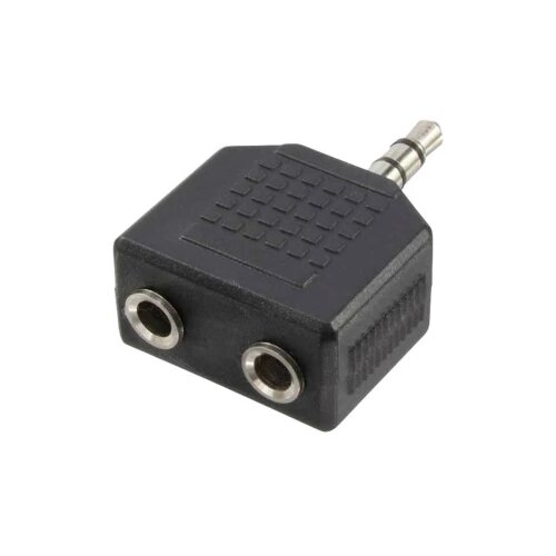 Logilink CA1002 utičnica audio adapter crna Slike