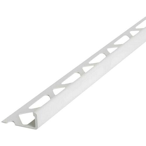  Kutni profil PVC (250 x 1 cm, Bijele boje) Slike