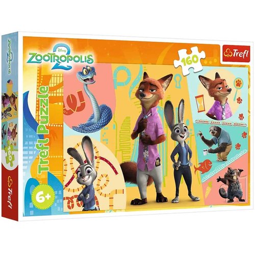 Trefl Zootropolis 2 Veseli likovi puzzle od 160 dijelova - Cene