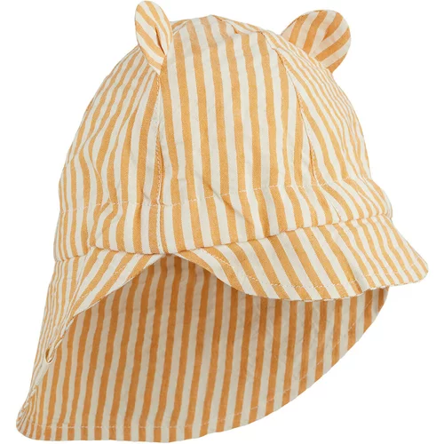 Liewood dječji šeširić gorm stripe mustard/white