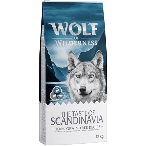 Wolf of Wilderness Ekonomično pakiranje "The Taste Of" 2 x 12 kg - The Taste Of Scandinavia