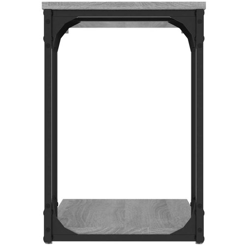 VidaXL Bočni stolić boja hrasta 50 x 35 x 52 cm od konstruiranog drva Slike