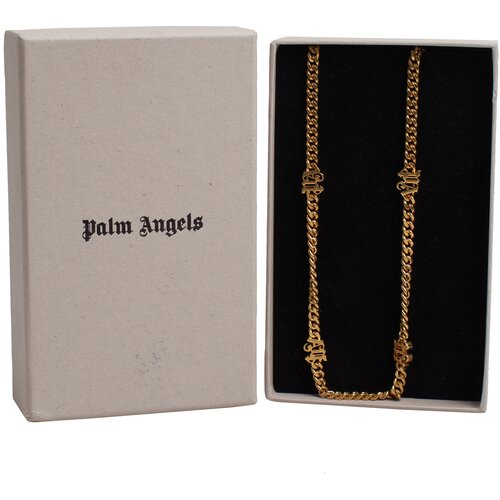 Palm Angels Ogrlice PWOB072S23MAT0017-676 Pozlačena Cene