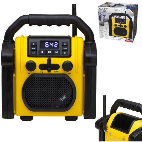 Prenosni bluetooth digitalni LCD gradbeni radio Cene
