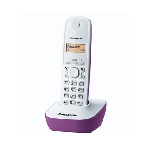 Panasonic telefon KX-TG1611FXF ljubičasto/bijelo DECT CID