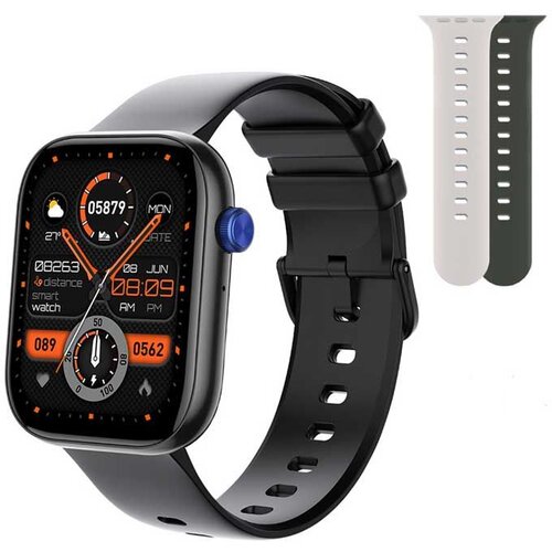 Moye Pametni sat Kronos 3 Pro Black Smart Watch Cene